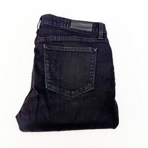 The Castings Mid Rise Skinny Overdye Black Denim Jeans Size 30